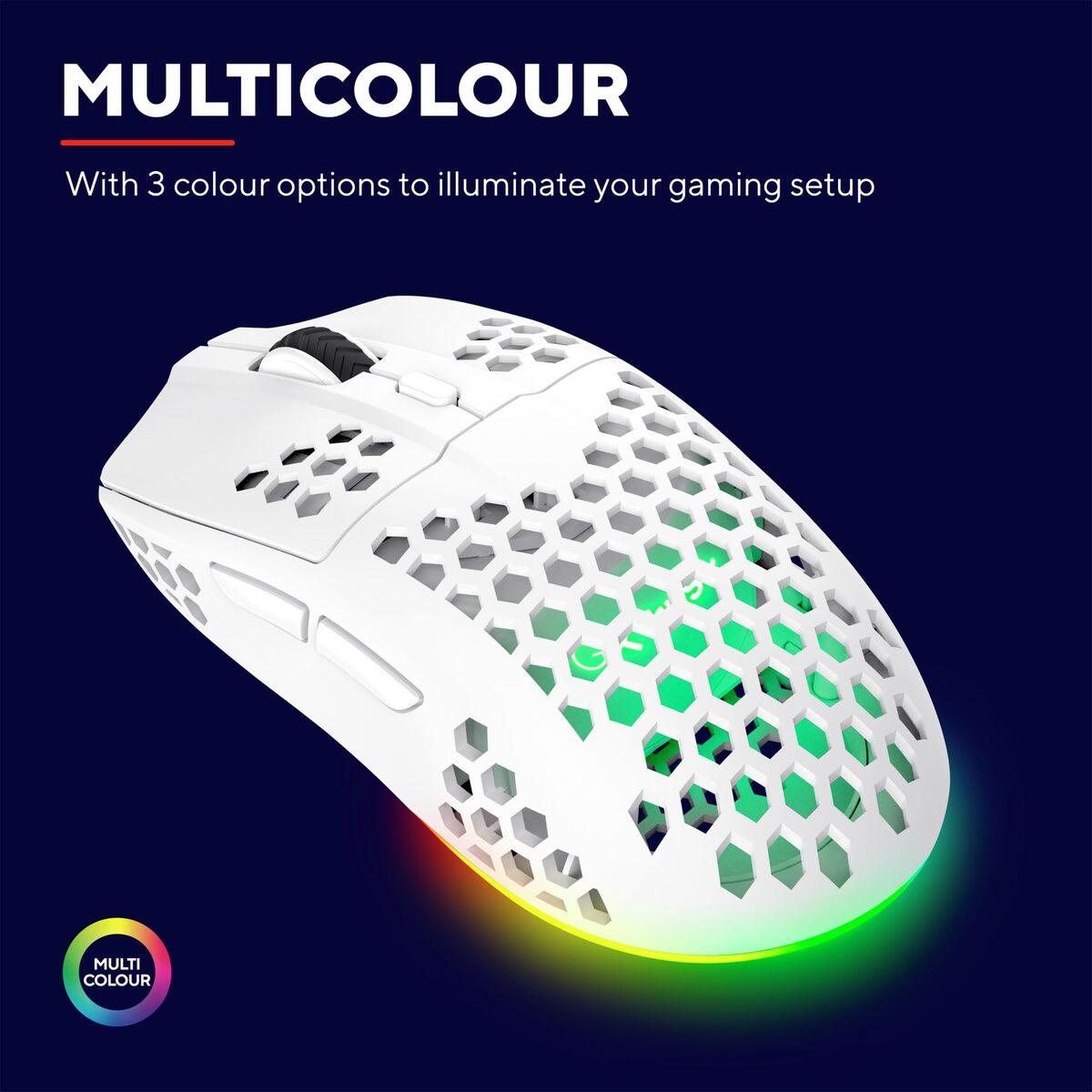Bild von Gaming Mouse Trust GXT 929 4800 dpi White