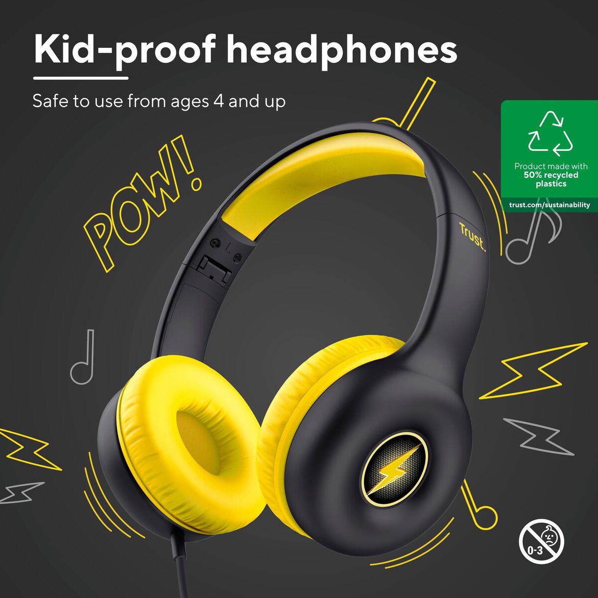 Bild von Headphones Trust 25406 Black