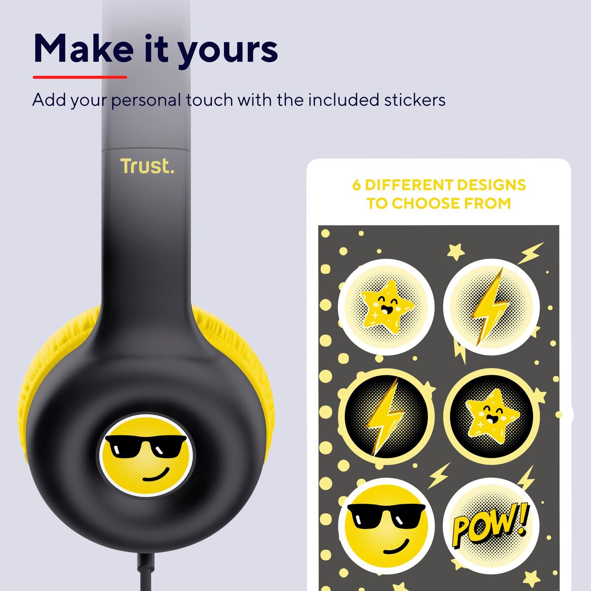 Headphones Trust 25406 Black