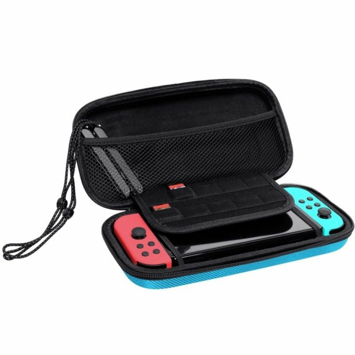 Afbeeldingen van Cover and Screen shield for Nintendo Switch Trust GTX 1248S Blue Red