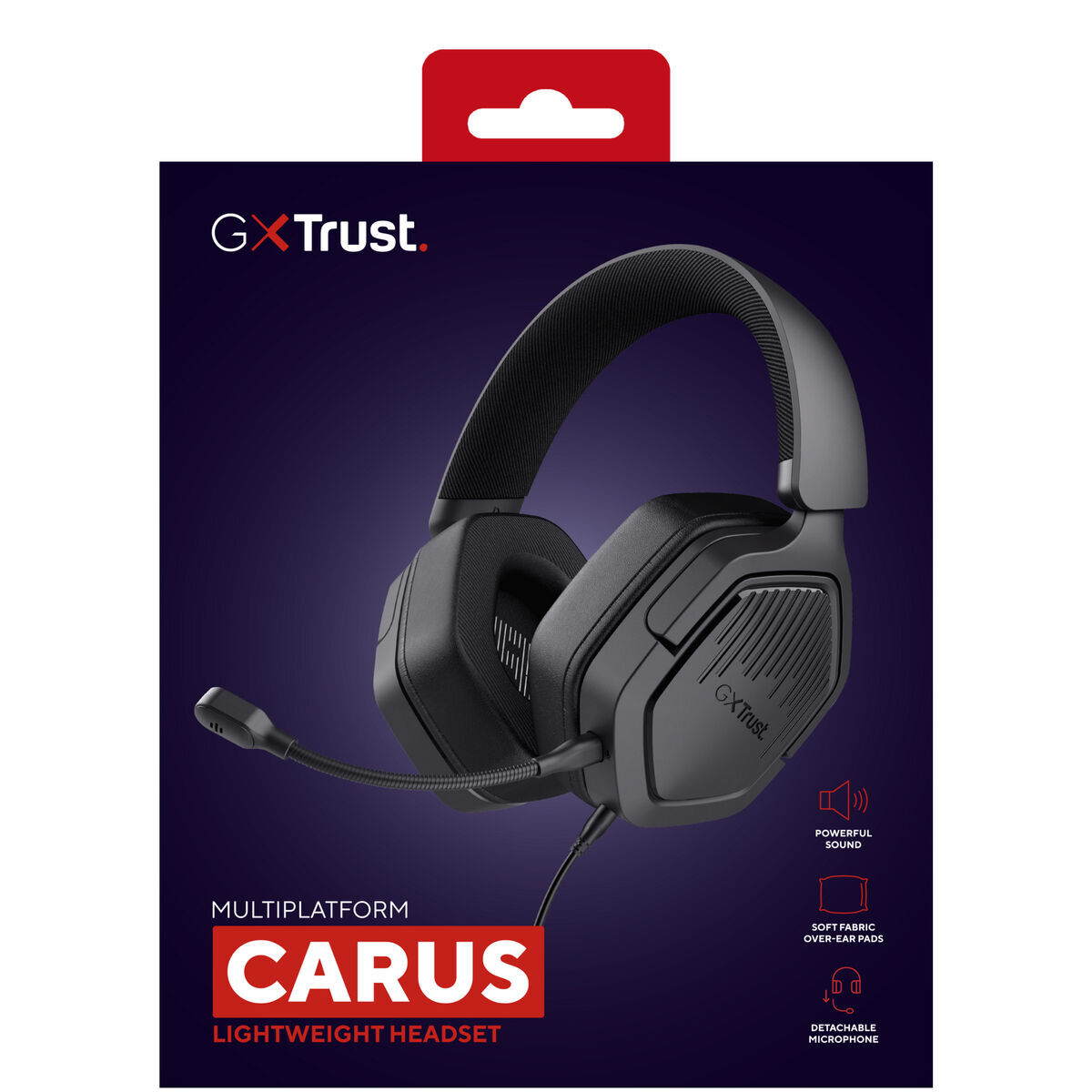 Gaming Headset with Microphone Trust 25447 Black