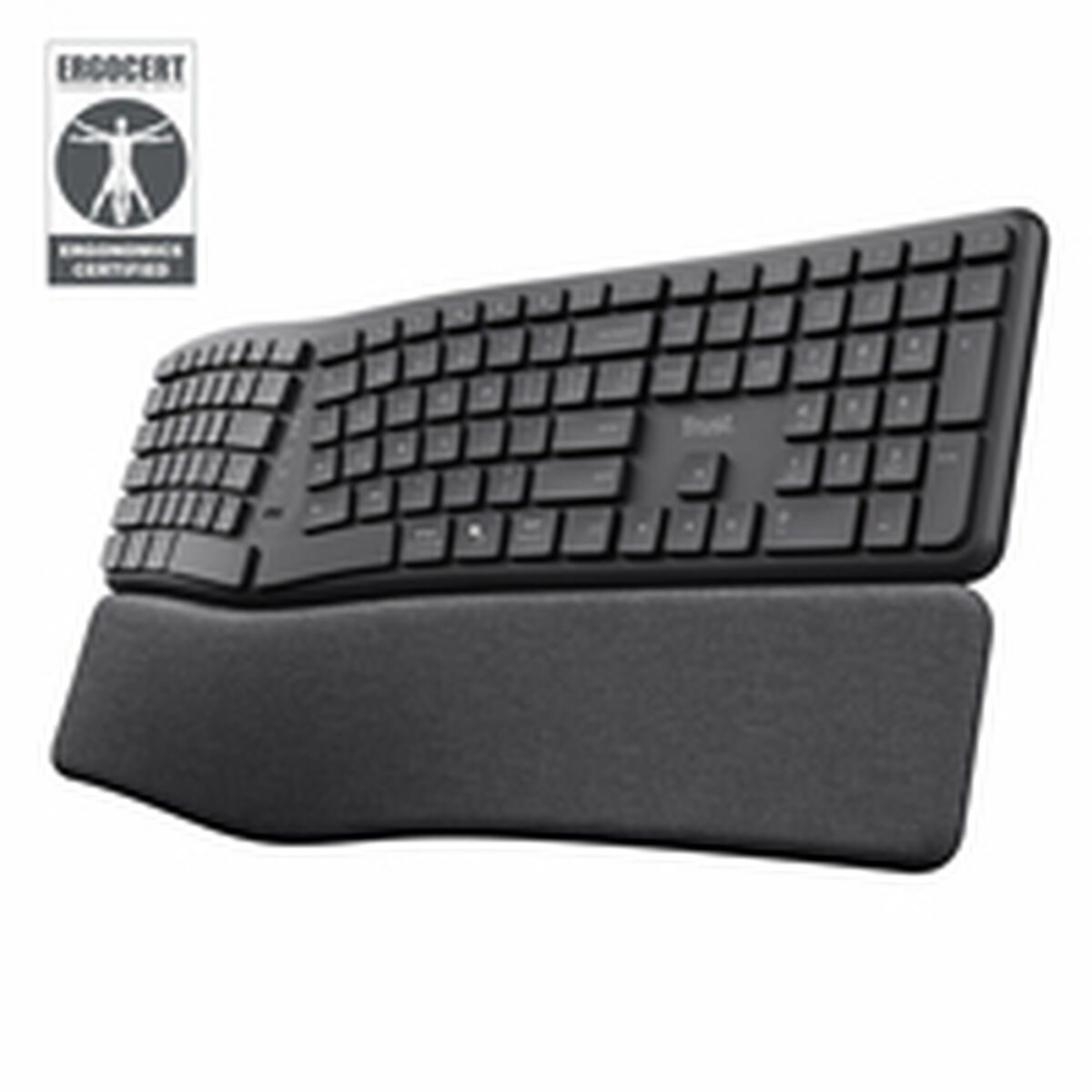 Afbeeldingen van Keyboard Trust 25459 Black QWERTY