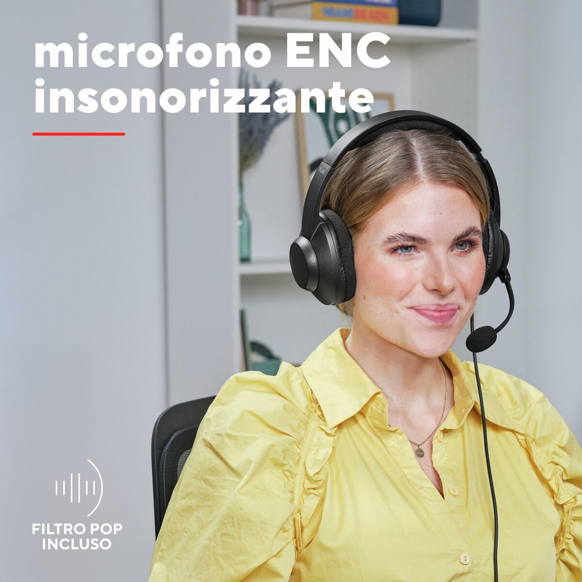 Picture of Headphones Trust 25462 Black