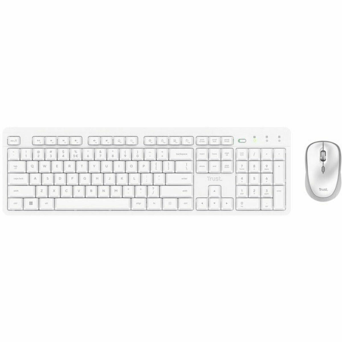 Afbeeldingen van Numeric keyboard Trust 25467 White