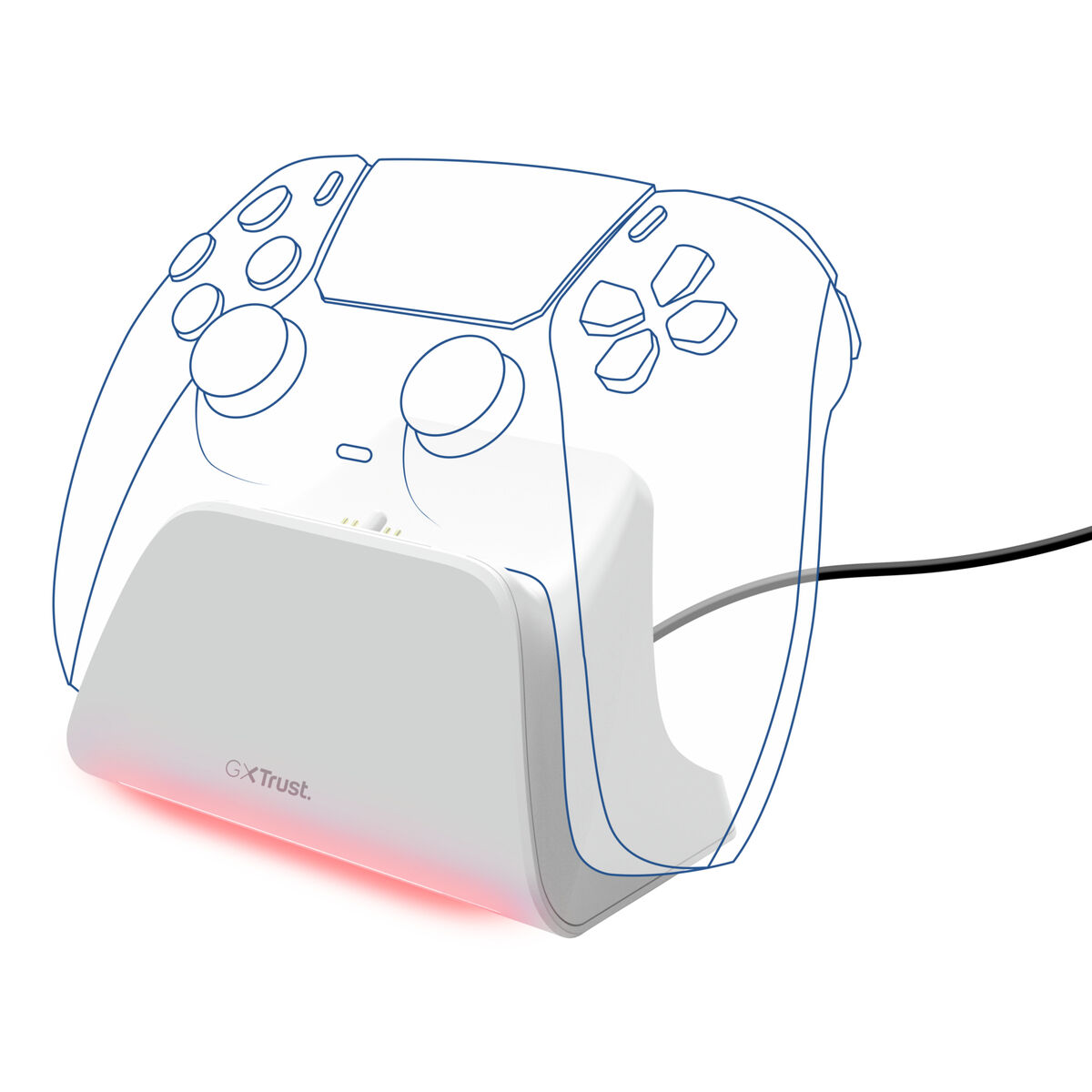 Bild von Headphones Trust GXT 255 White