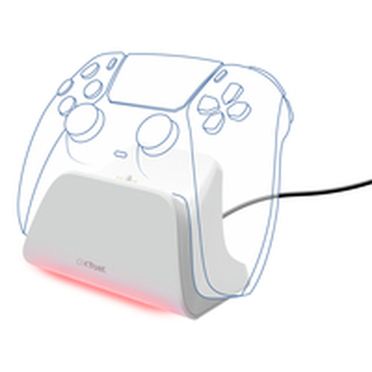 Bild von Headphones Trust GXT 255 White