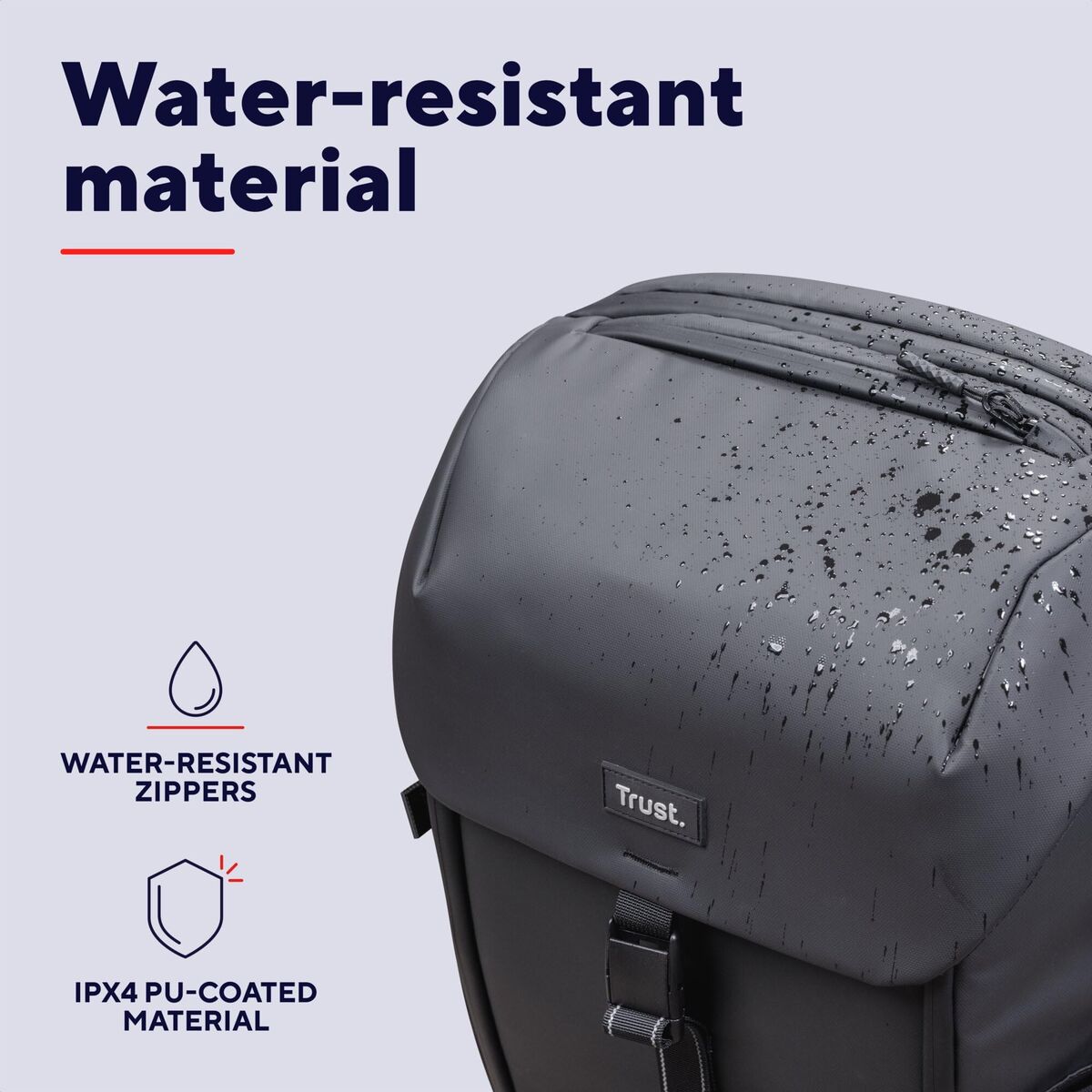 Picture of Laptop Backpack Trust 25669 Grey