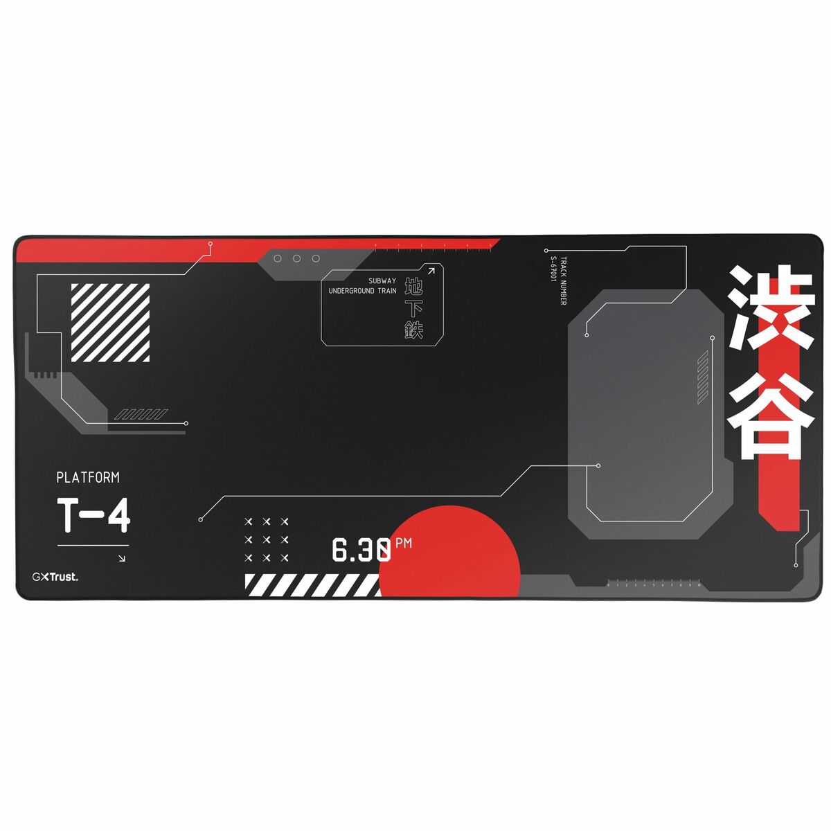 Picture of Gaming Mouse Mat Trust 25716 Black