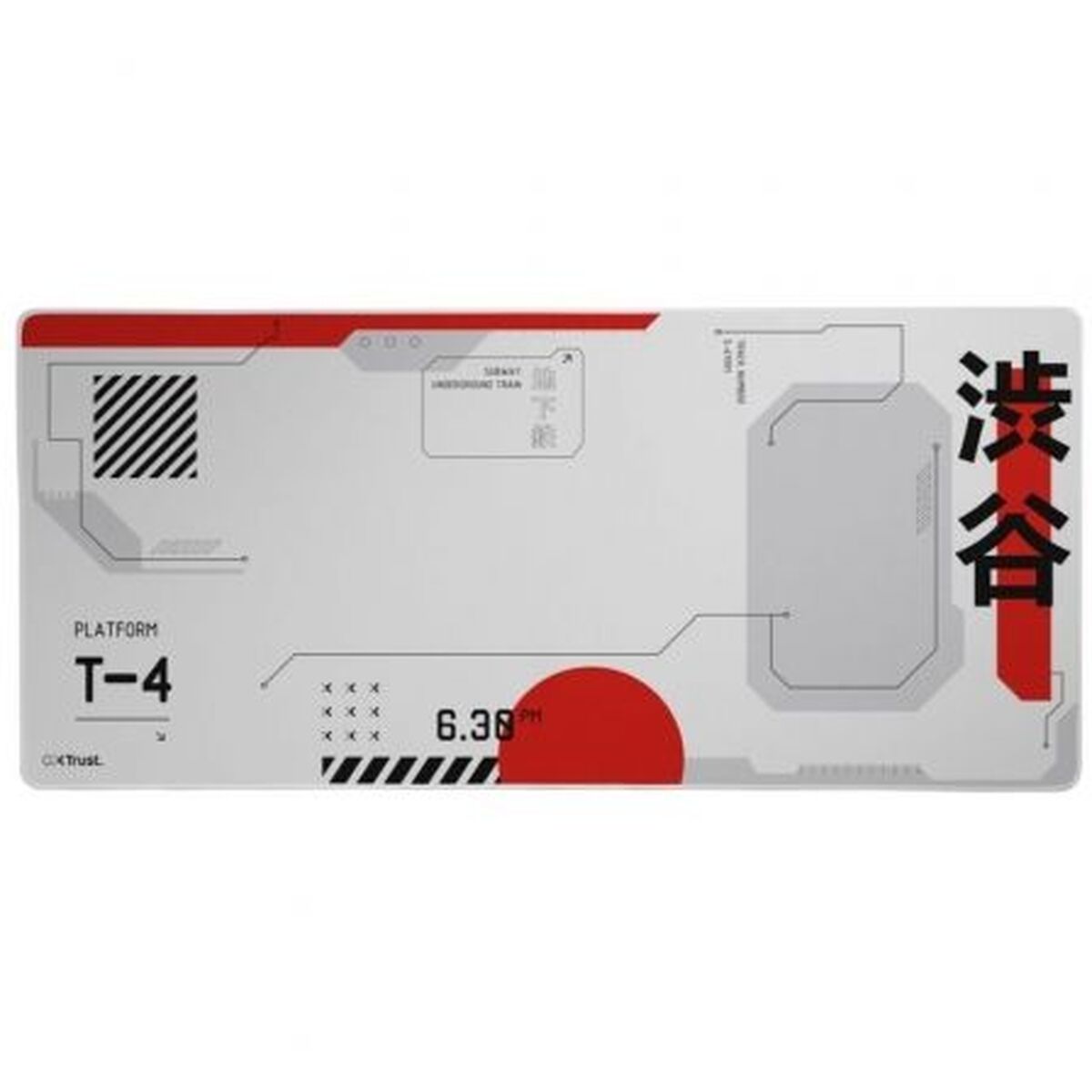 Kép Gaming Mouse Mat Trust 25717 White
