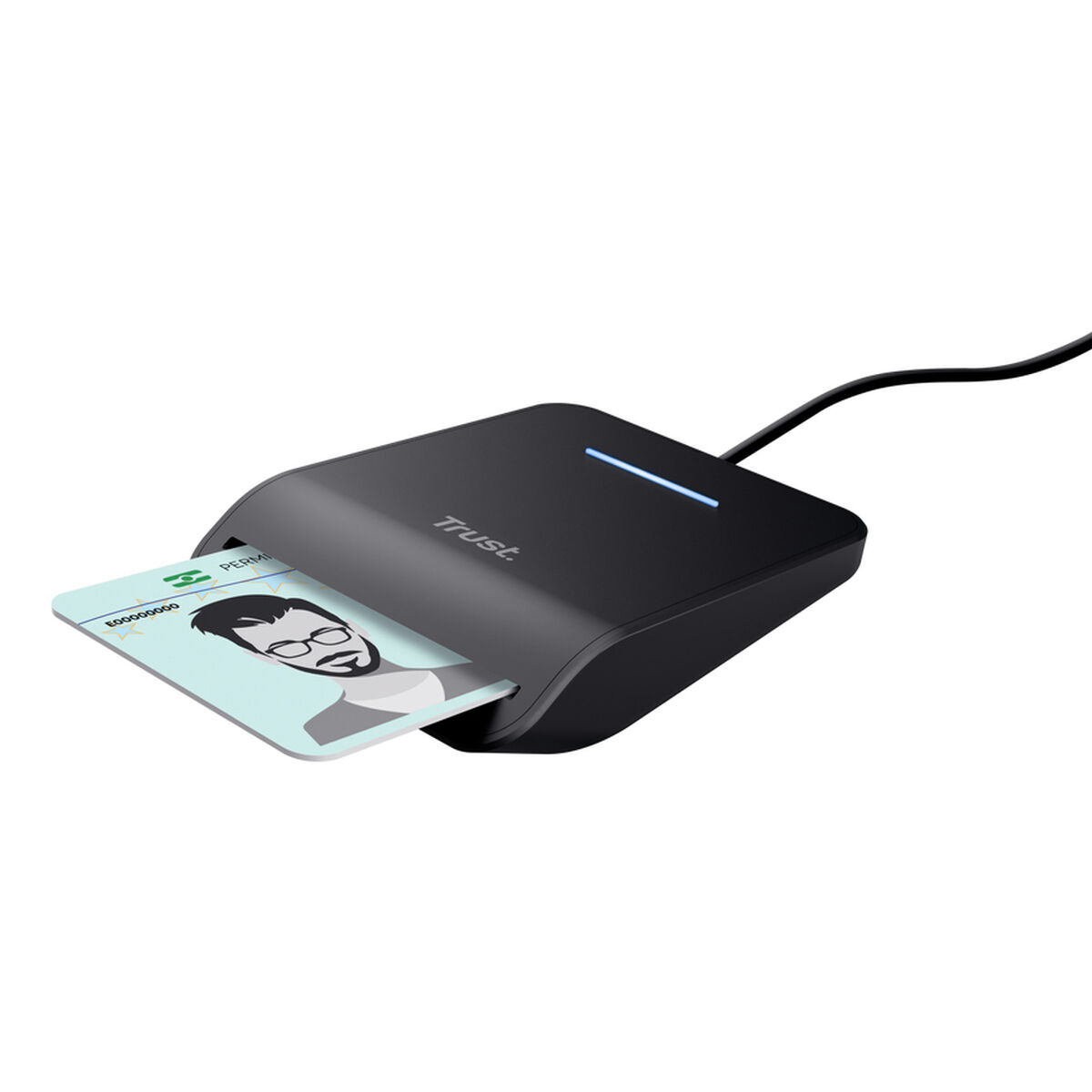 Bild von Coaxial TV Antenna Cable Trust 26061 Black