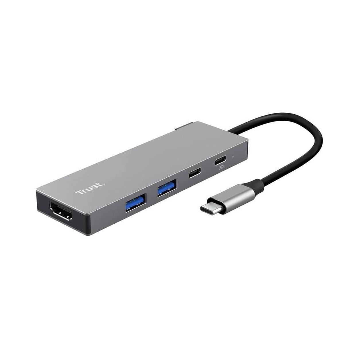Bild von USB Hub Trust 26062 Grey