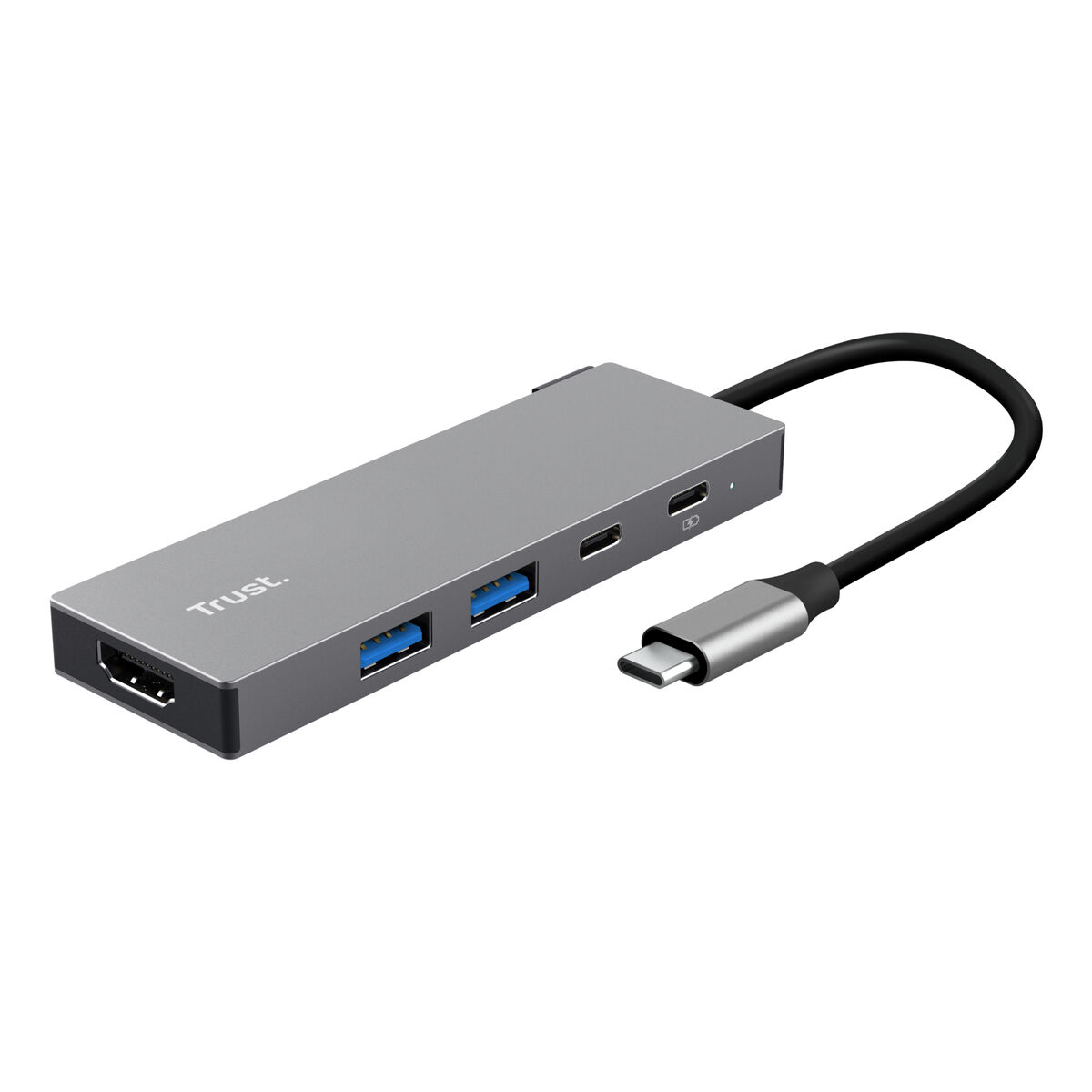 Bild von USB Hub Trust 26062 Grey