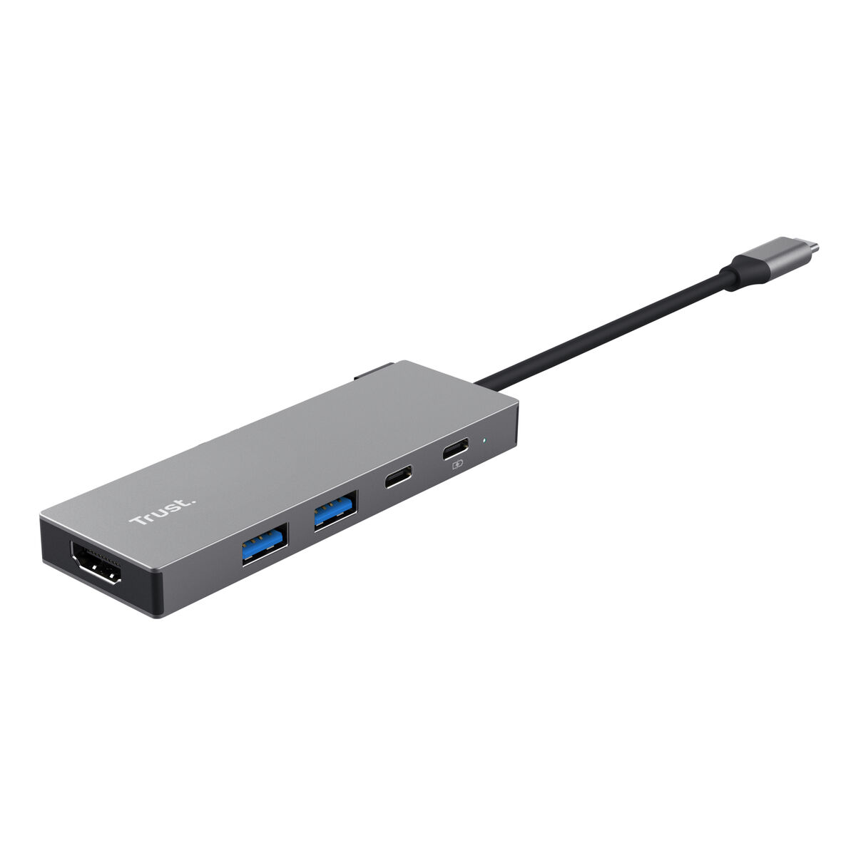 Bild von USB Hub Trust 26062 Grey