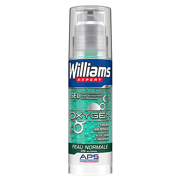 Gel de rasage Expert Oxygen Williams (150 ml)   