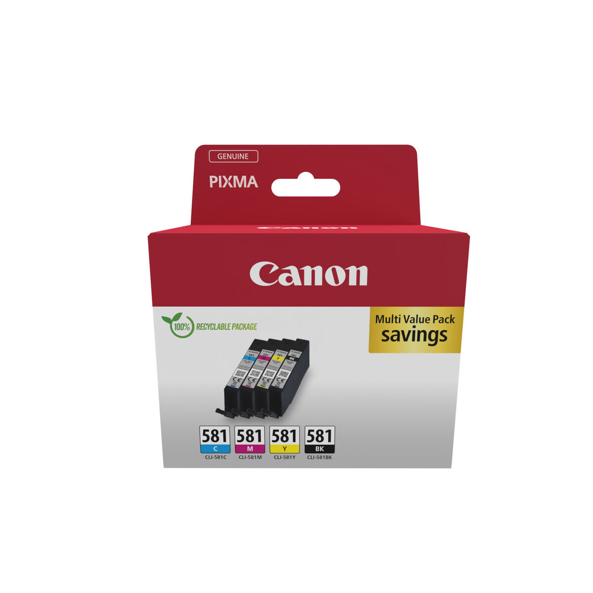 Bild von Original Ink Cartridge Canon Multicolour (4 Units)