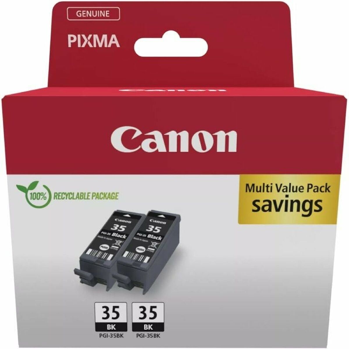 Image de Original Ink Cartridge Canon PGI35BK Black