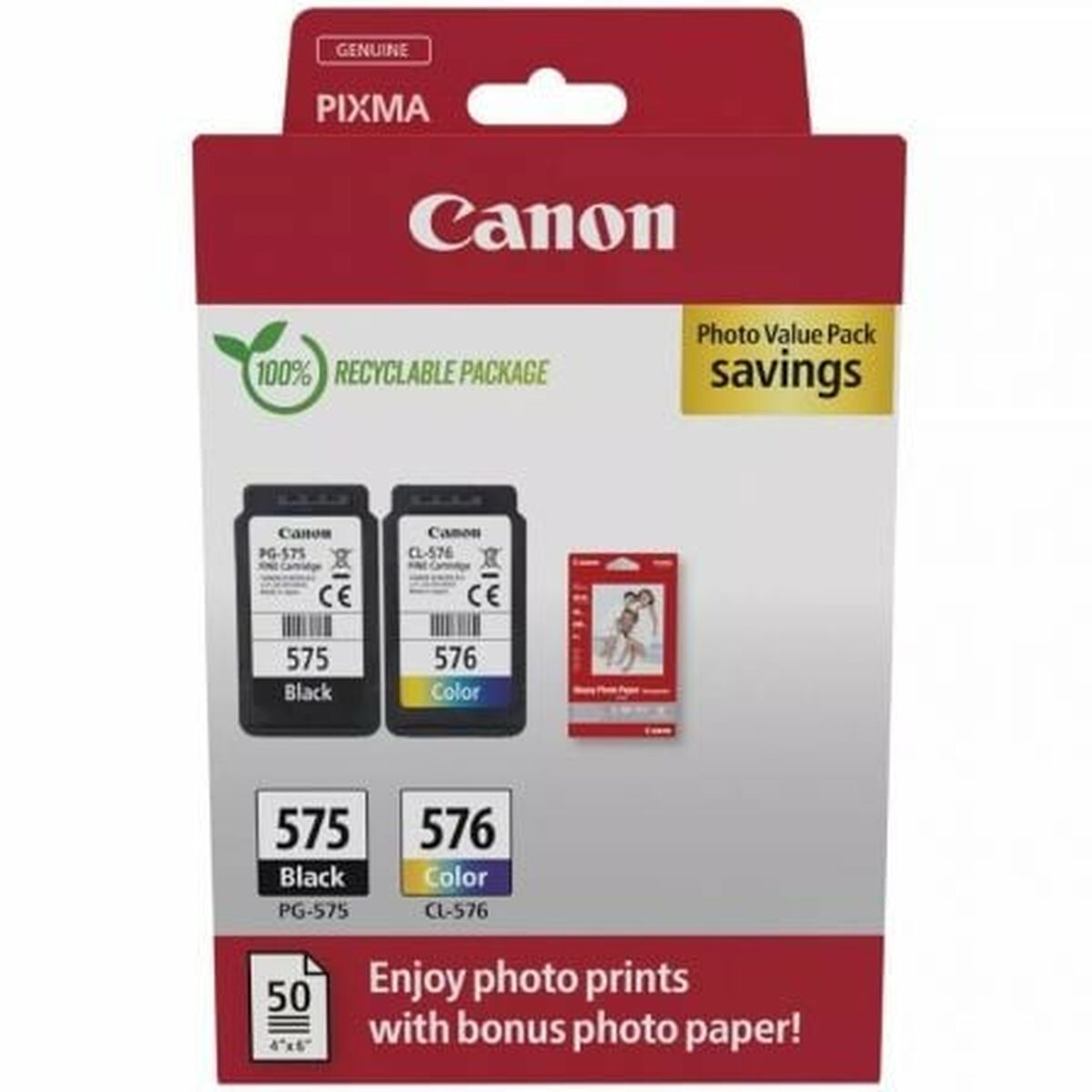 Picture of Original Ink Cartridge Canon 5438C004 Black/Cyan/Magenta/Yellow