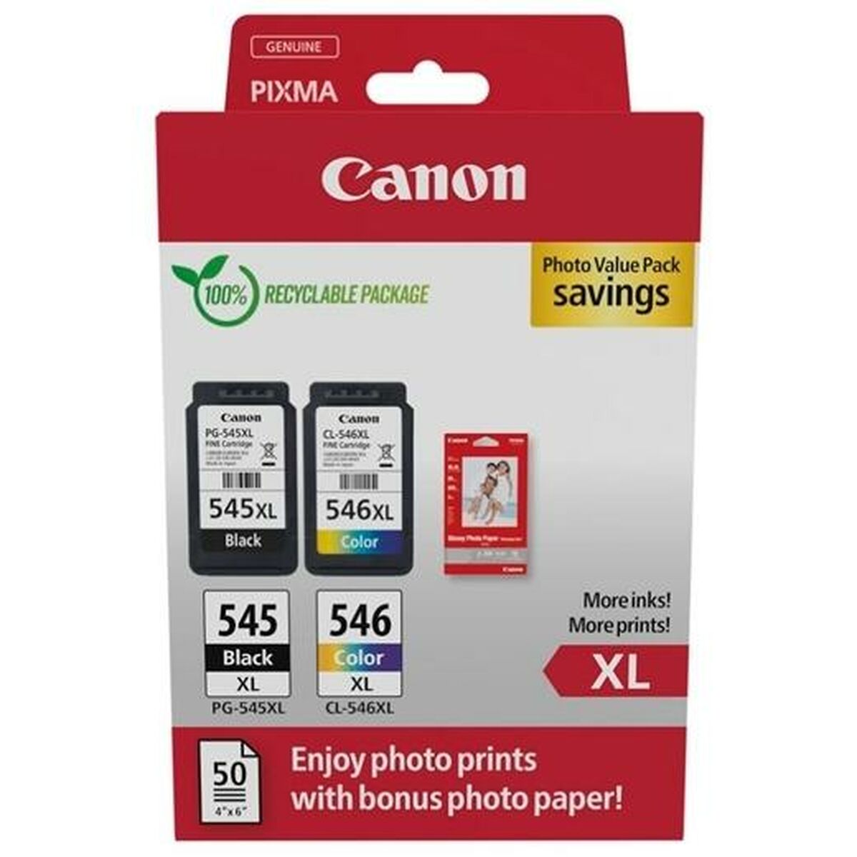 Picture of Original Ink Cartridge Canon Pg-545Xl/Cl-546Xl Multicolour