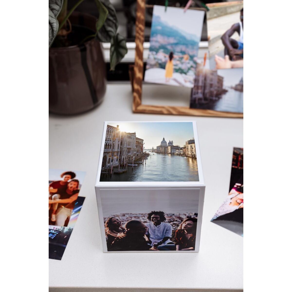 Glanzend Fotopapier Canon 2311B075 5 x 5 cm 40 Lakens 40 Onderdelen (40 Stuks)