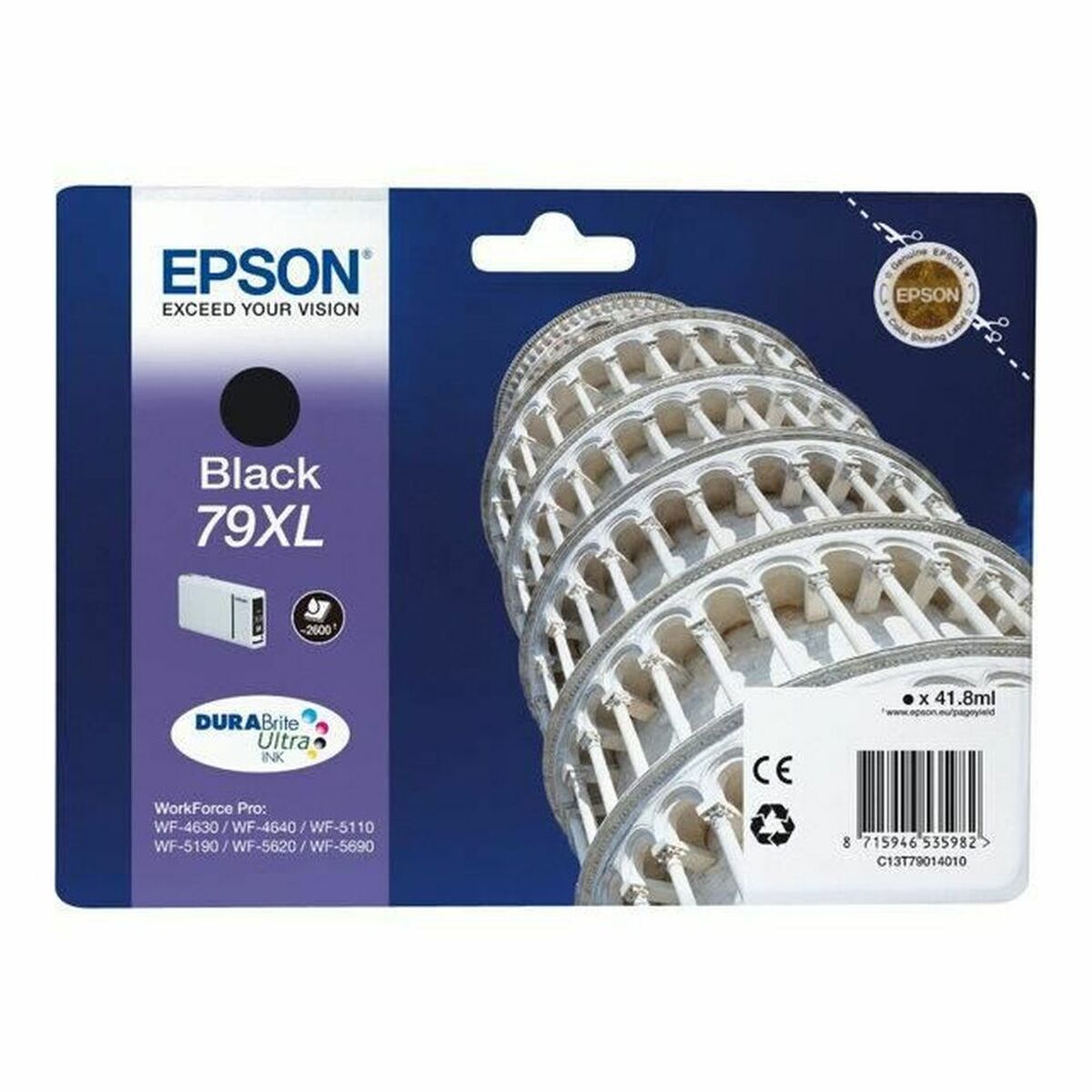 Kép Original Ink Cartridge Epson Cartucho 79XL negro Black