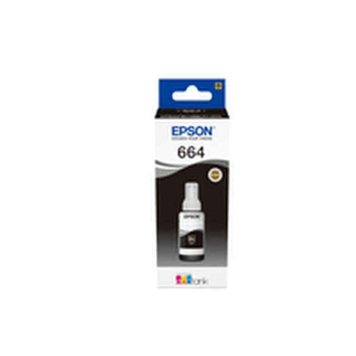 Bild von Original Ink Cartridge Epson 664 Ecotank Black ink bottle (70ml) Black Grey