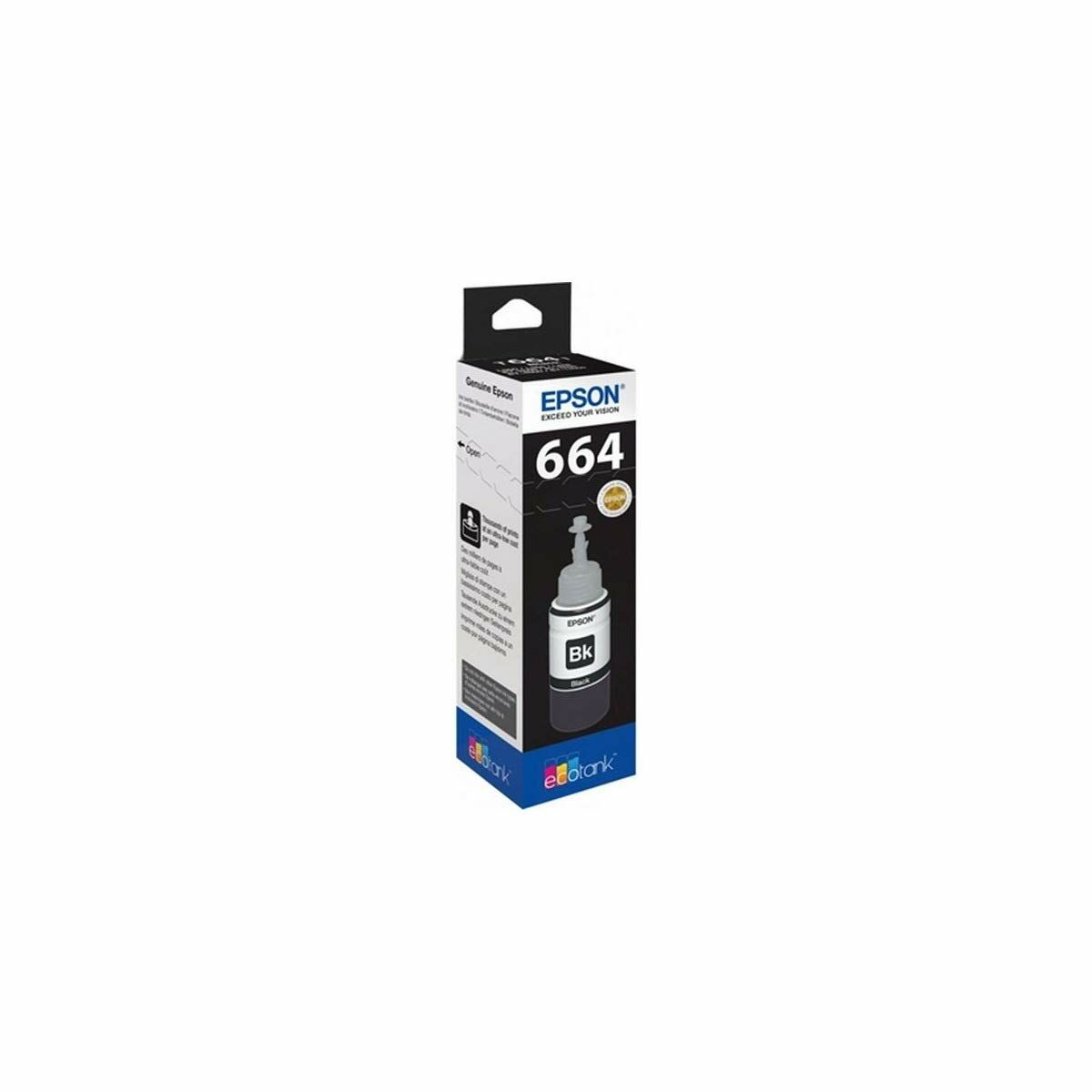 Picture of Original Ink Cartridge Epson C13T664140 Black Grey