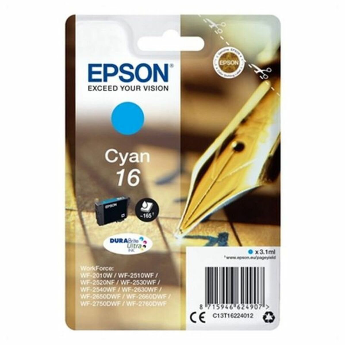 Afbeeldingen van Compatible Ink Cartridge Epson T16