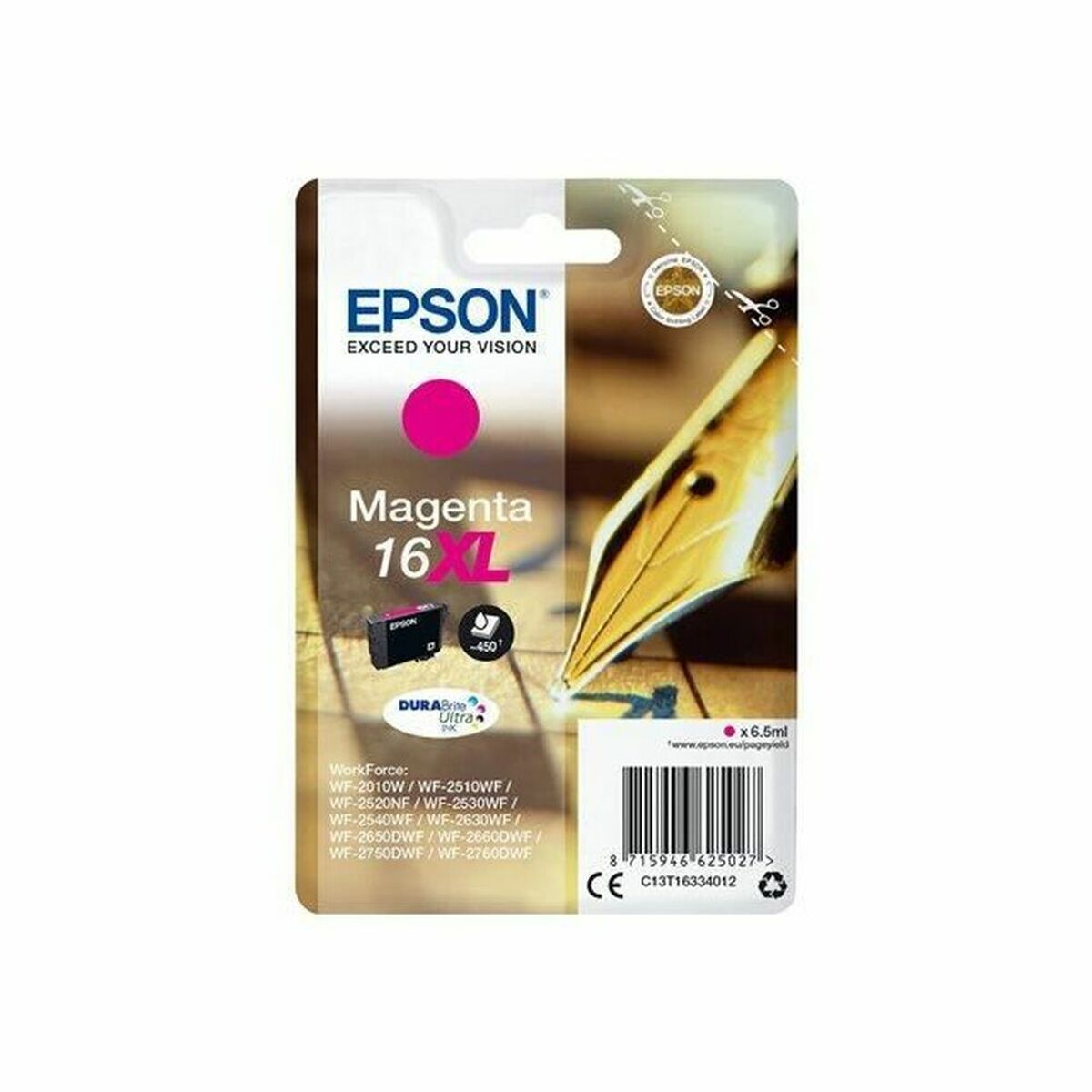 Bild von Compatible Ink Cartridge Epson T1633 Grey Magenta