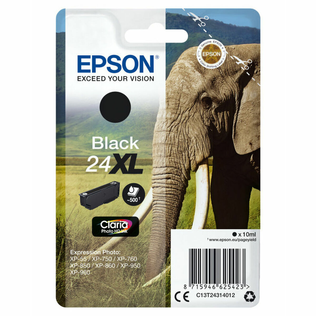 Kép Original Ink Cartridge Epson 235M129 8,7 ml-10 ml Black