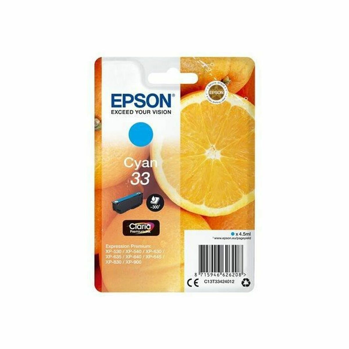 Image de Cartouche d'Encre Compatible Epson EP62620 Cyan