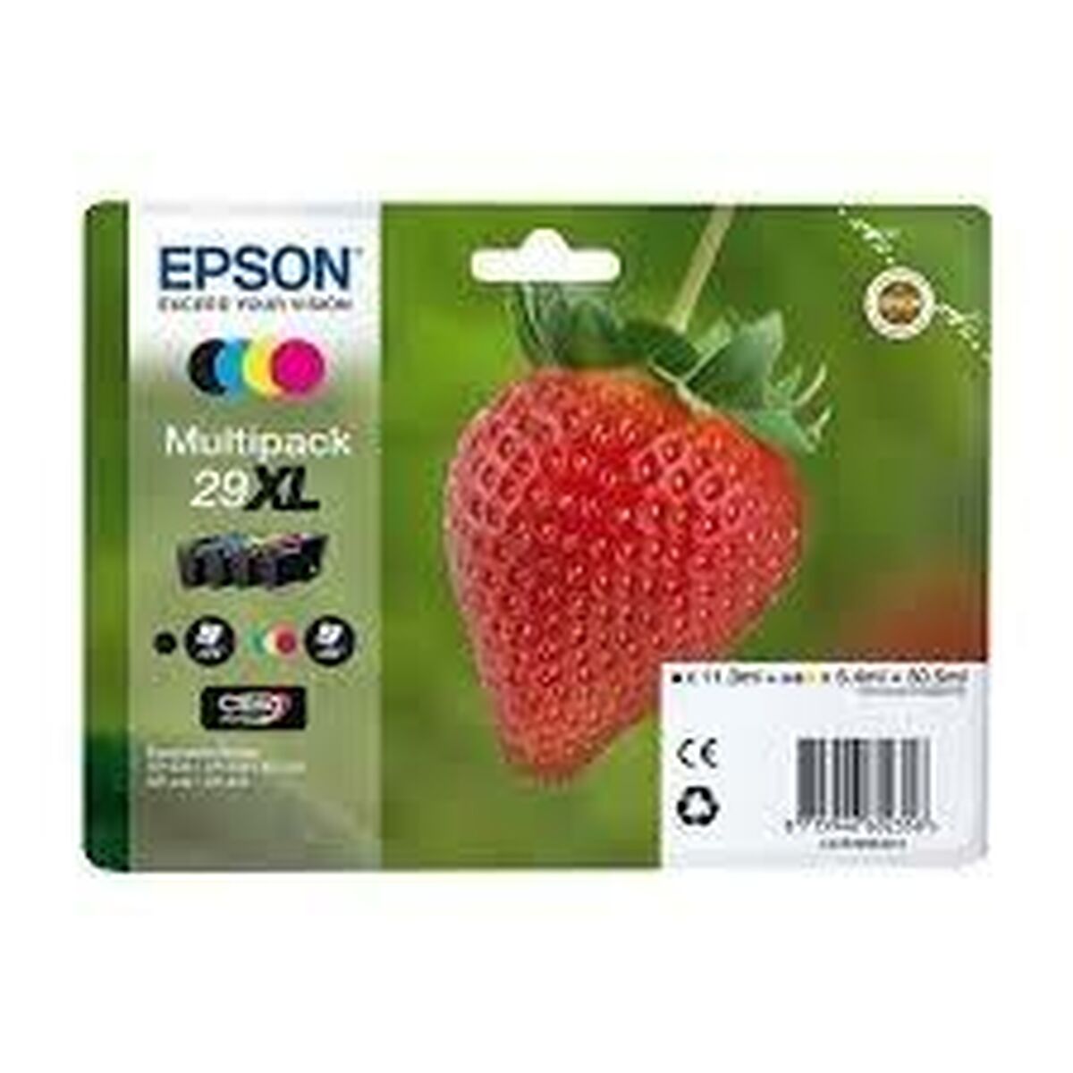 Picture of Original Ink Cartridge Epson Nº 29 XL Black/Cyan/Magenta/Yellow (8 Units) (1 Unit)