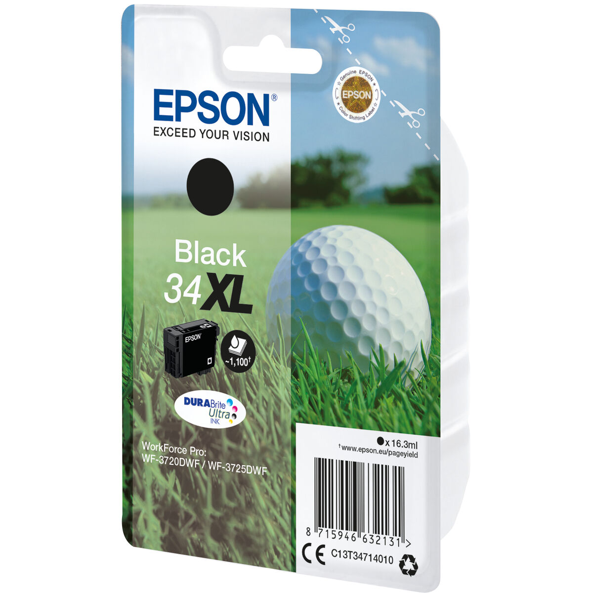 Afbeeldingen van Printer Paper Epson C13T34714020 Black