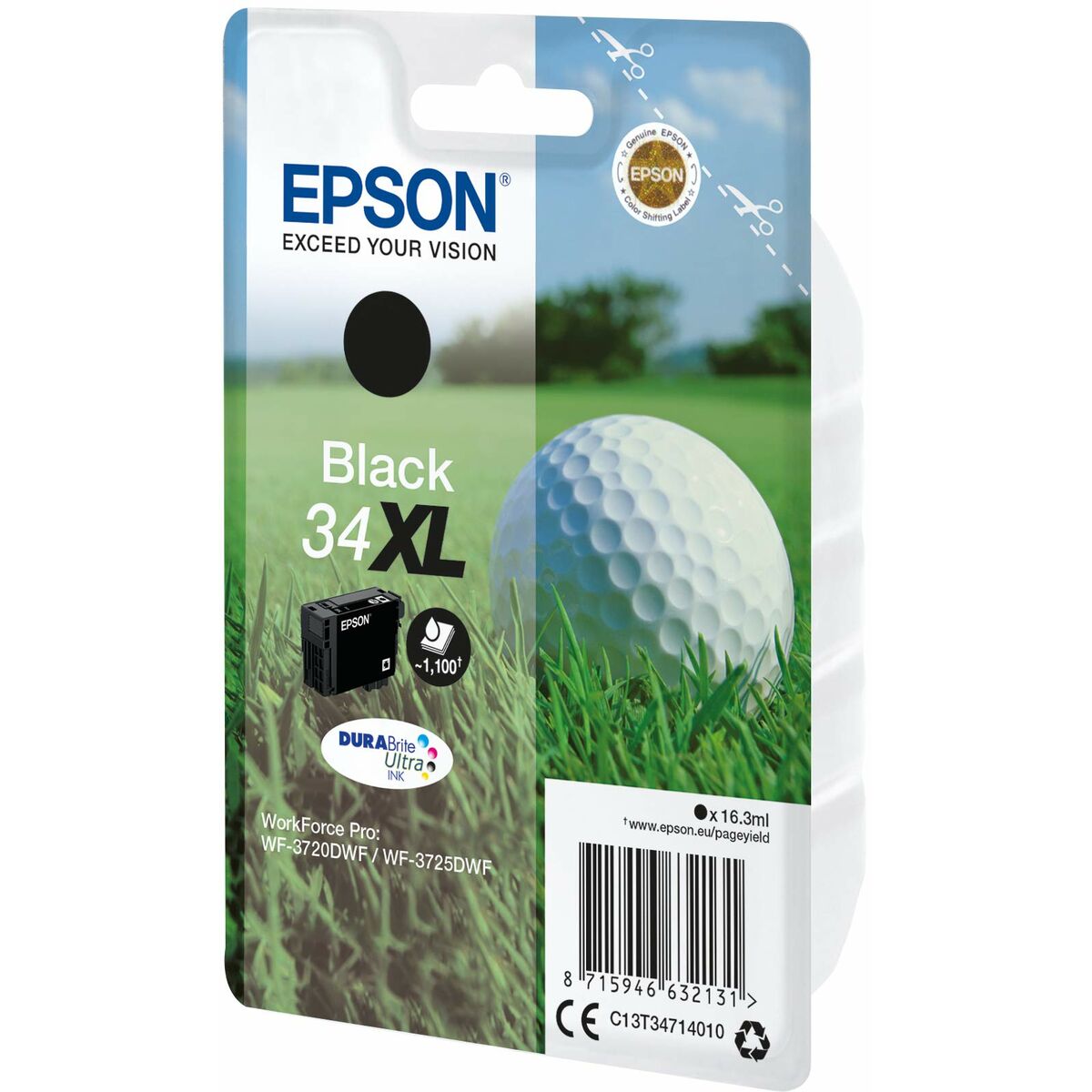 Afbeeldingen van Printer Paper Epson C13T34714020 Black