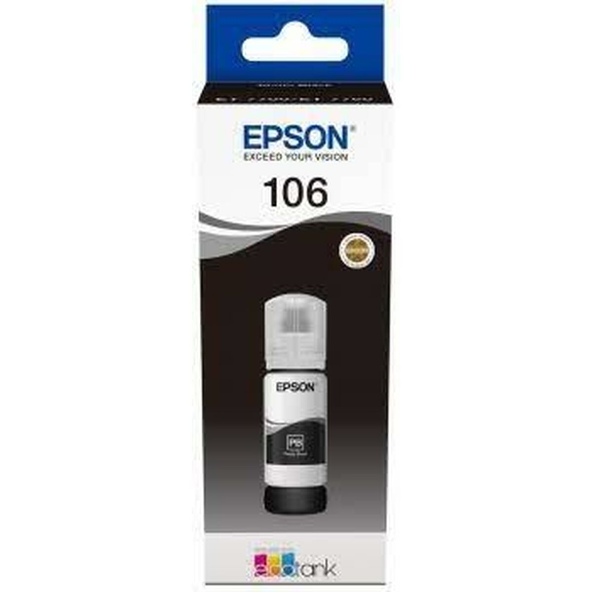 Picture of Compatible Ink Cartridge Epson 106 EcoTank Photo Black ink bottle 70 ml Black