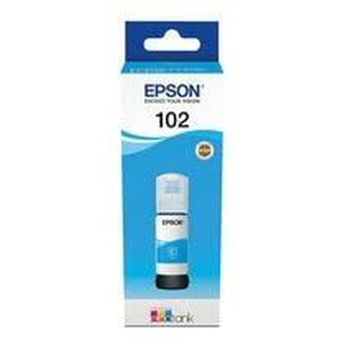 Afbeeldingen van Refill ink Epson ET-2700, 2750, 3700, 3750, 4750 Cyan