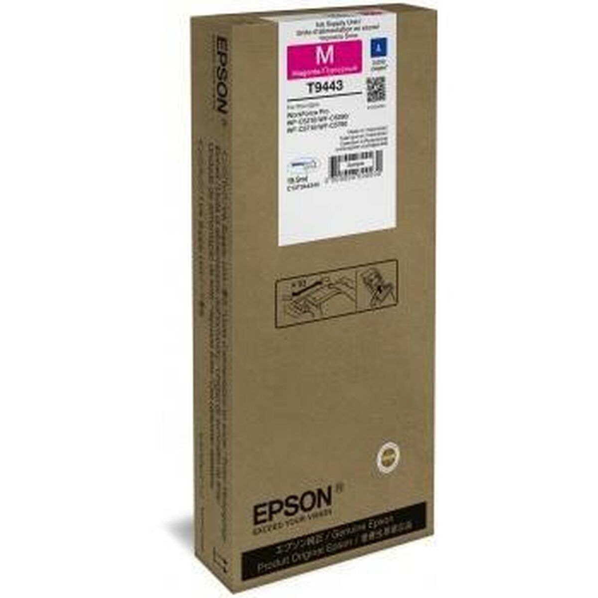 Image de Compatible Ink Cartridge Epson C13T944340 35,7 ml 3000 pp. Magenta