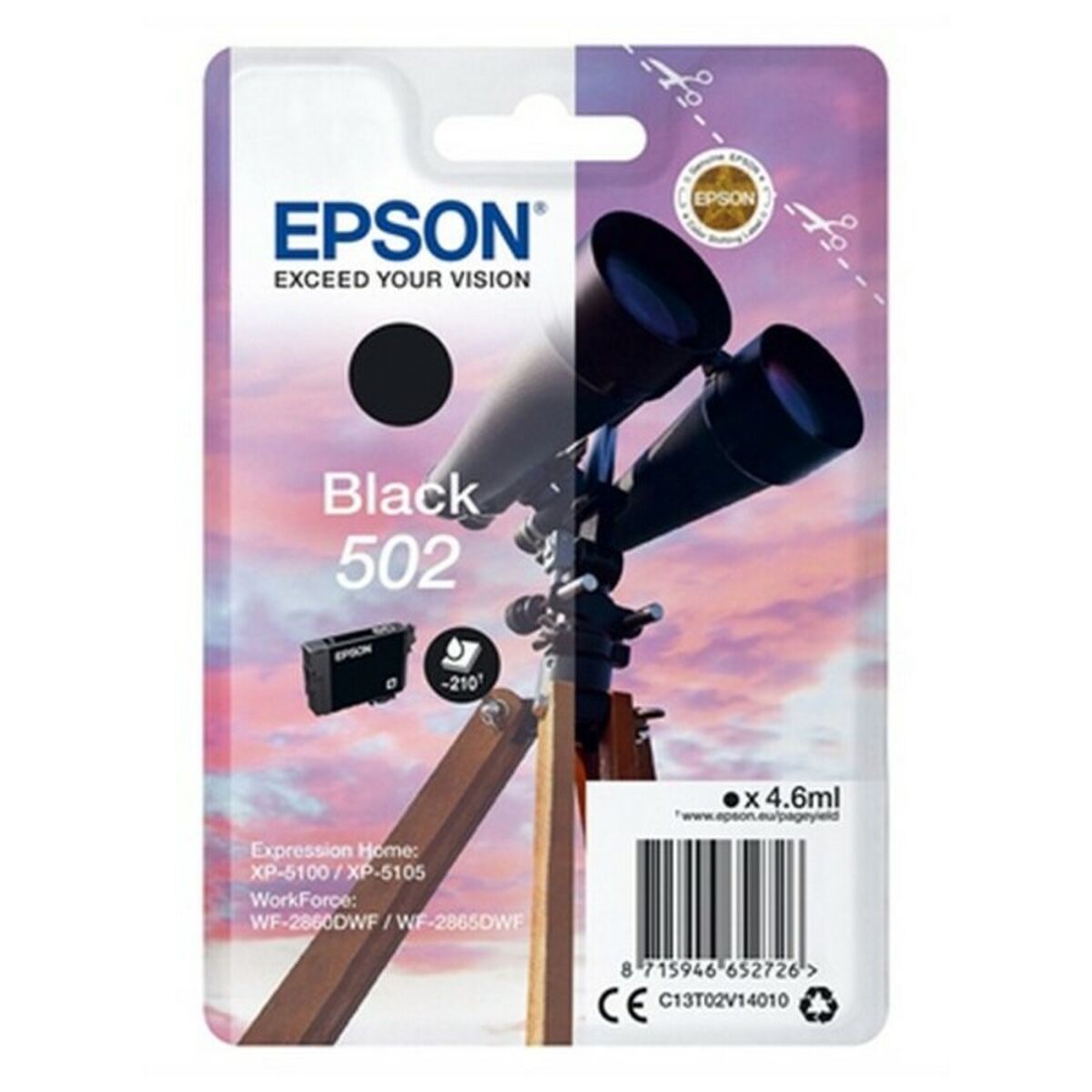 Afbeeldingen van Compatible Ink Cartridge Epson C13T02V