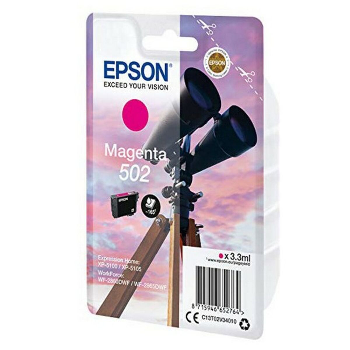Afbeeldingen van Compatible Ink Cartridge Epson C13T02V