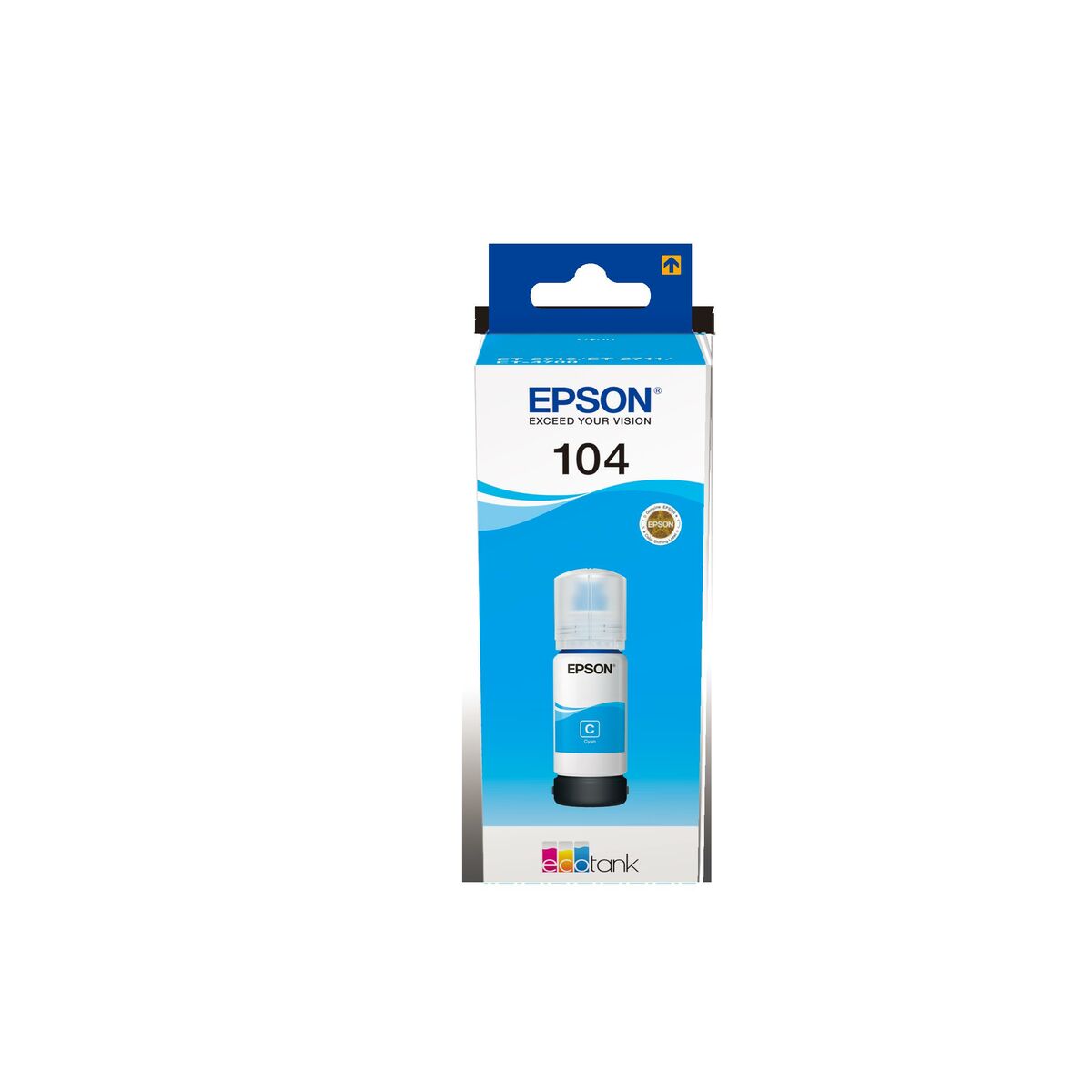 Originele inkt cartridge Epson 104 Cyaan Multicolour