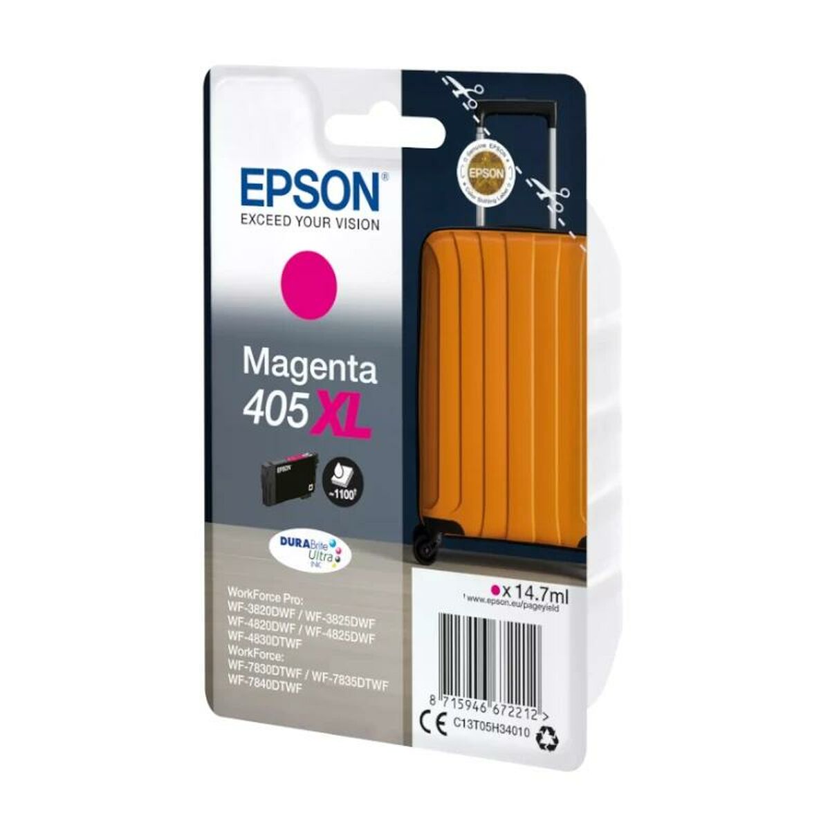 Picture of Original Ink Cartridge Epson C13T05H34010 Grey Magenta (1 Unit)
