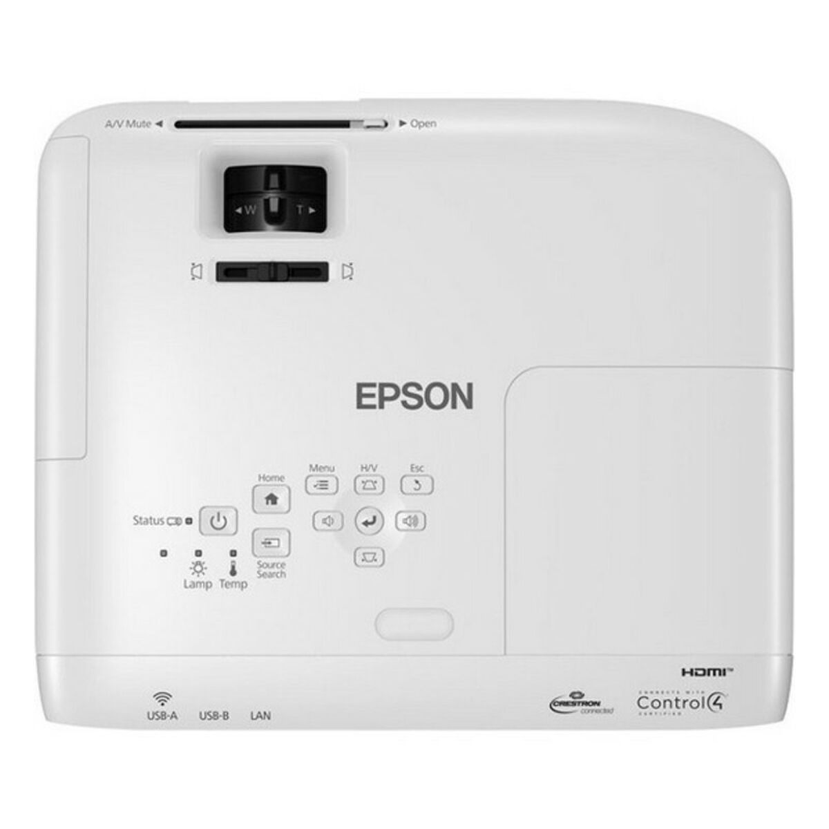Afbeeldingen van Projector Epson EB-W49 WXGA 3800 lm White 1080 px