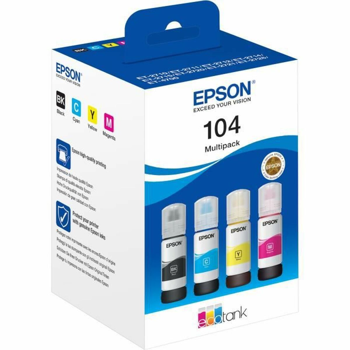 Picture of Ink for cartridge refills Epson C13T00P640 Black