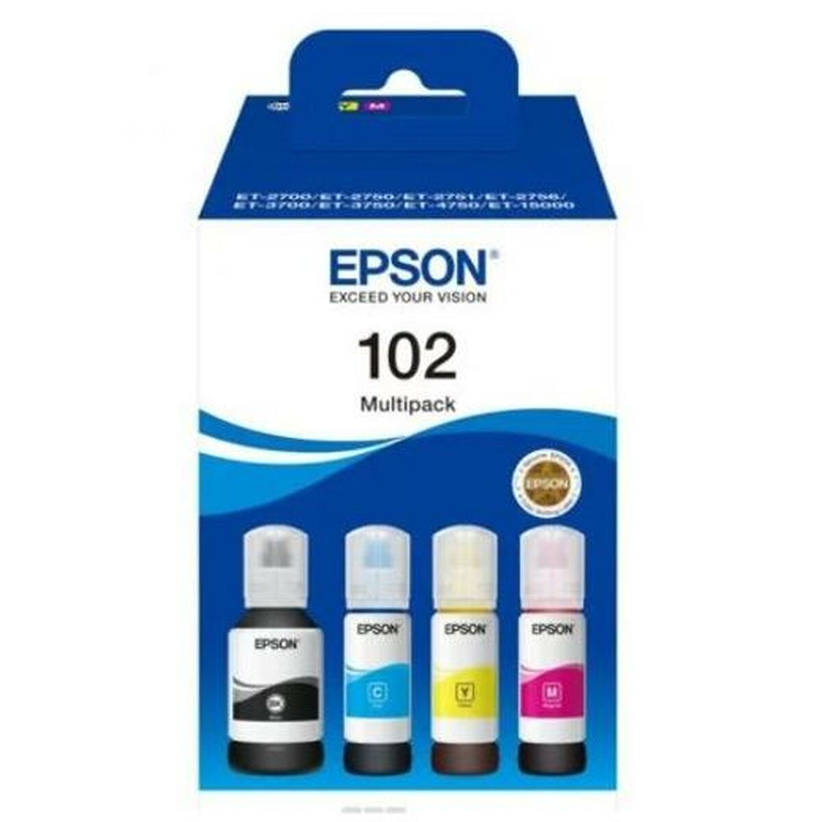 Bild von Original Tintenpatrone Epson Nº102 Multipack Gelb (15 Stück)