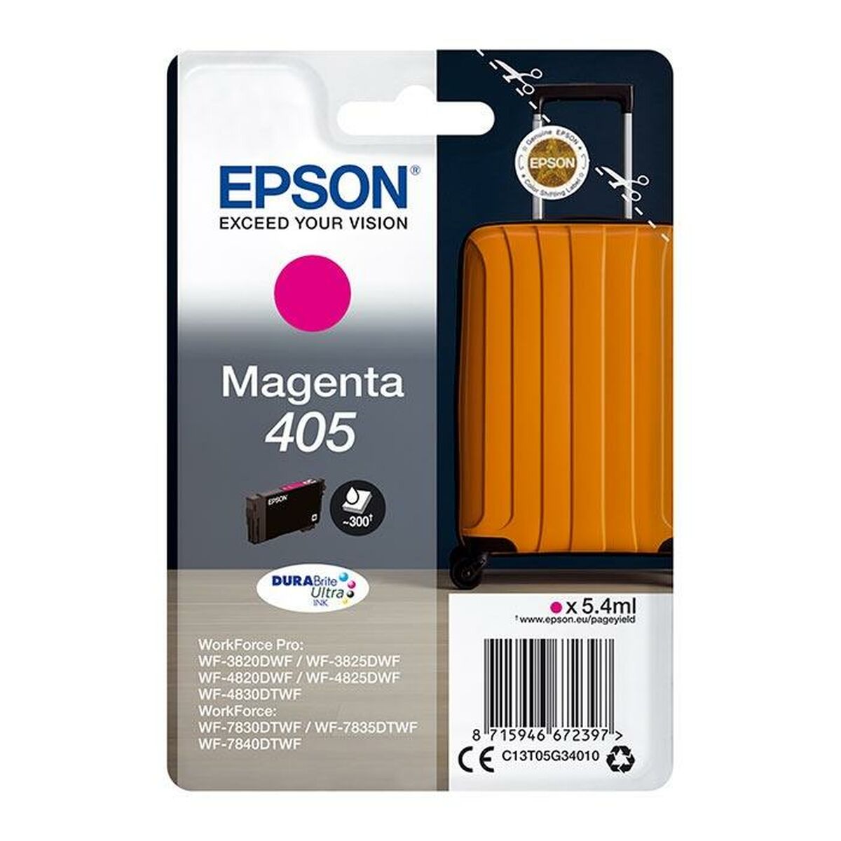 Picture of Original Ink Cartridge Epson Nº 405 Magenta (8 Units)