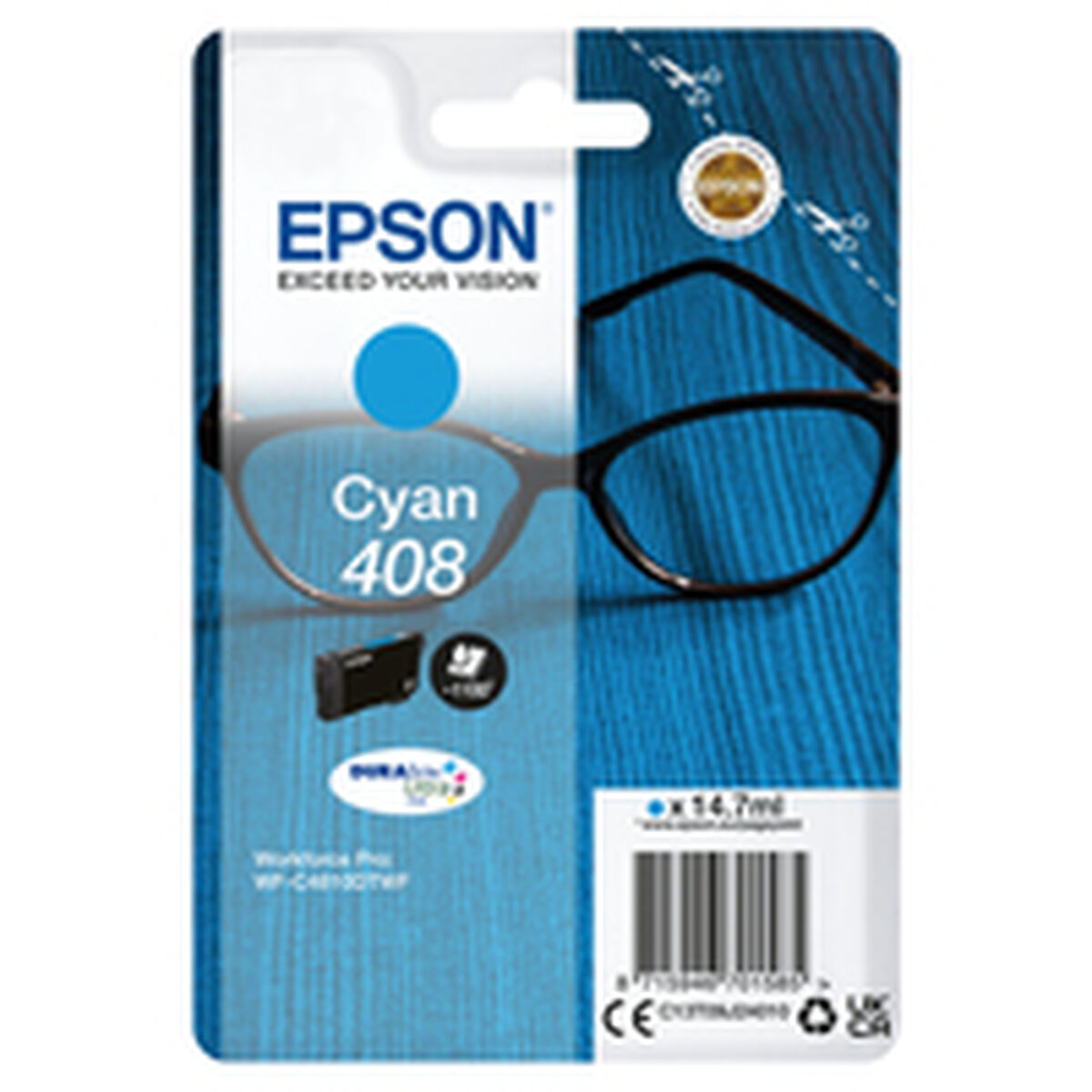 Picture of Original Ink Cartridge Epson 408 Black Cyan