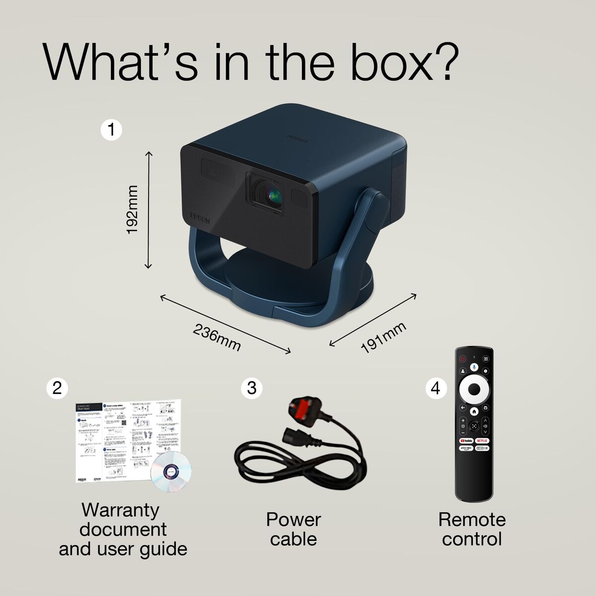 Projector Epson V11HB38440 Full HD 1920 x 1080 px