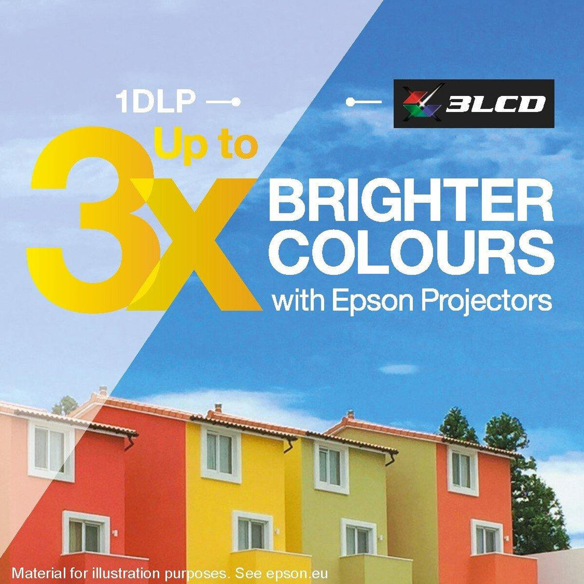 Obrazek Projector Epson V11HB54040 Full HD LCD 3600 lm 1920 x 1080 px