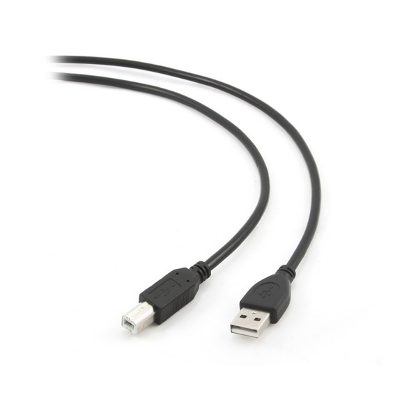 Cable USB 2.0 A a USB B GEMBIRD CCP-USB2-AMBM-6 (1,8) Negro