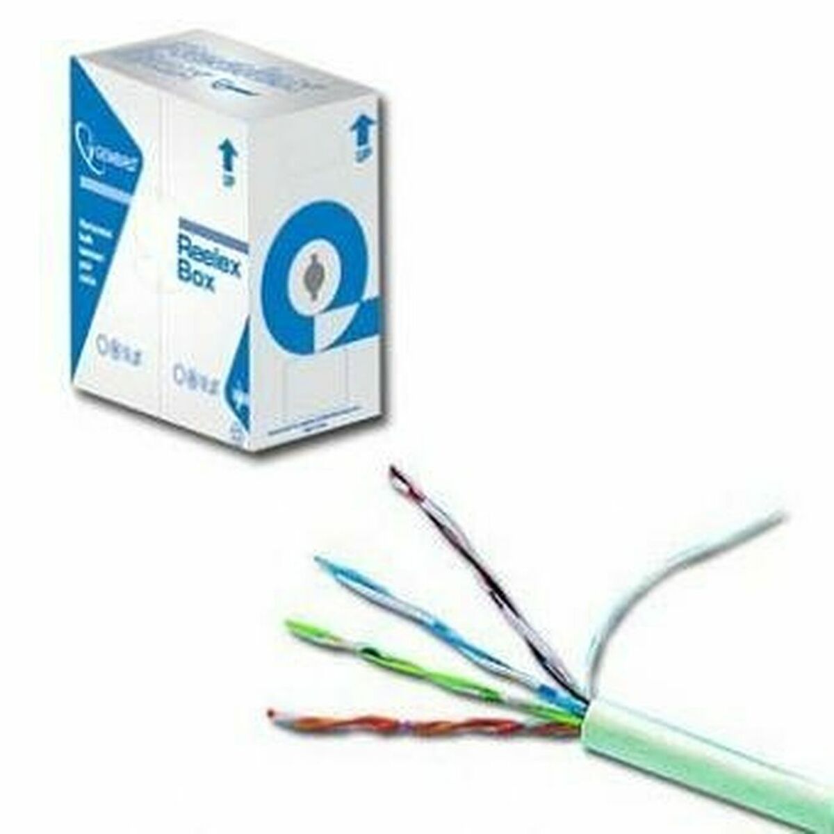 Cable Ethernet LAN GEMBIRD UPC-5004E-SOL Gris 305 