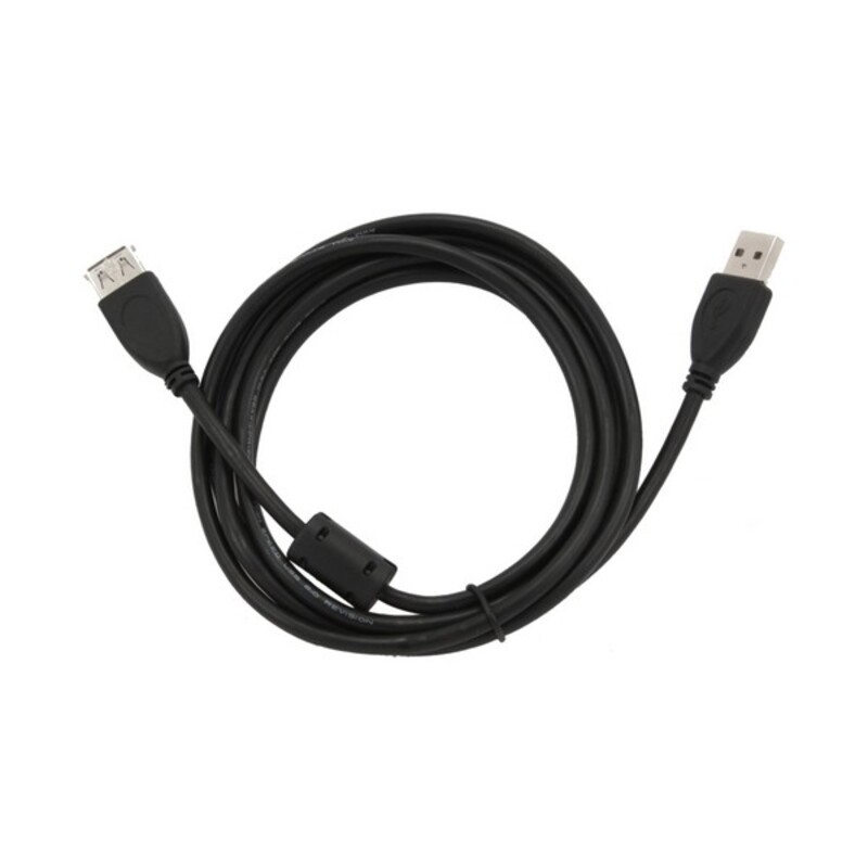 Câble USB GEMBIRD CCF-USB2-AMAF-6 1,8 m Noir